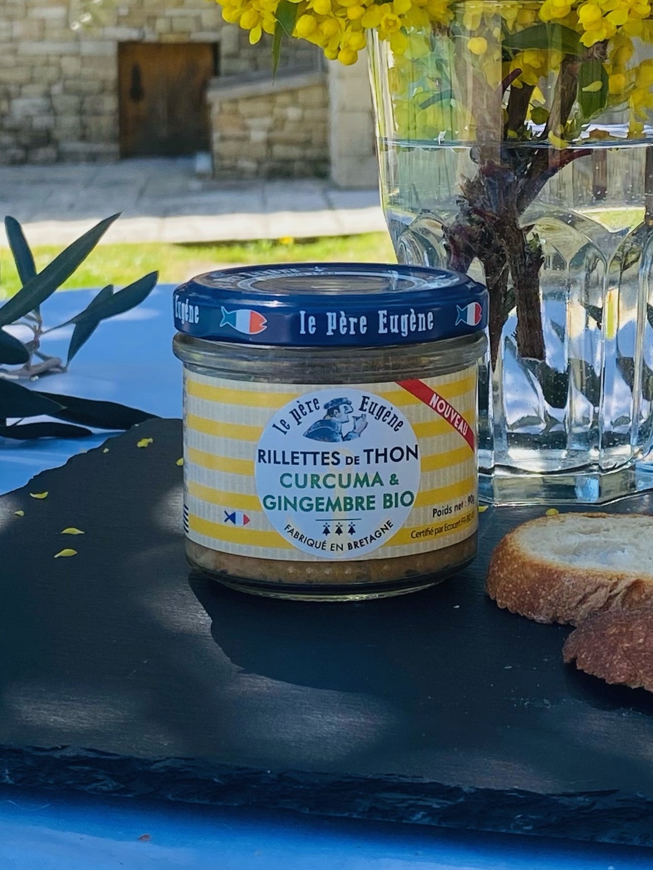 Rillettes de thon, au curcuma & gingembre BIO