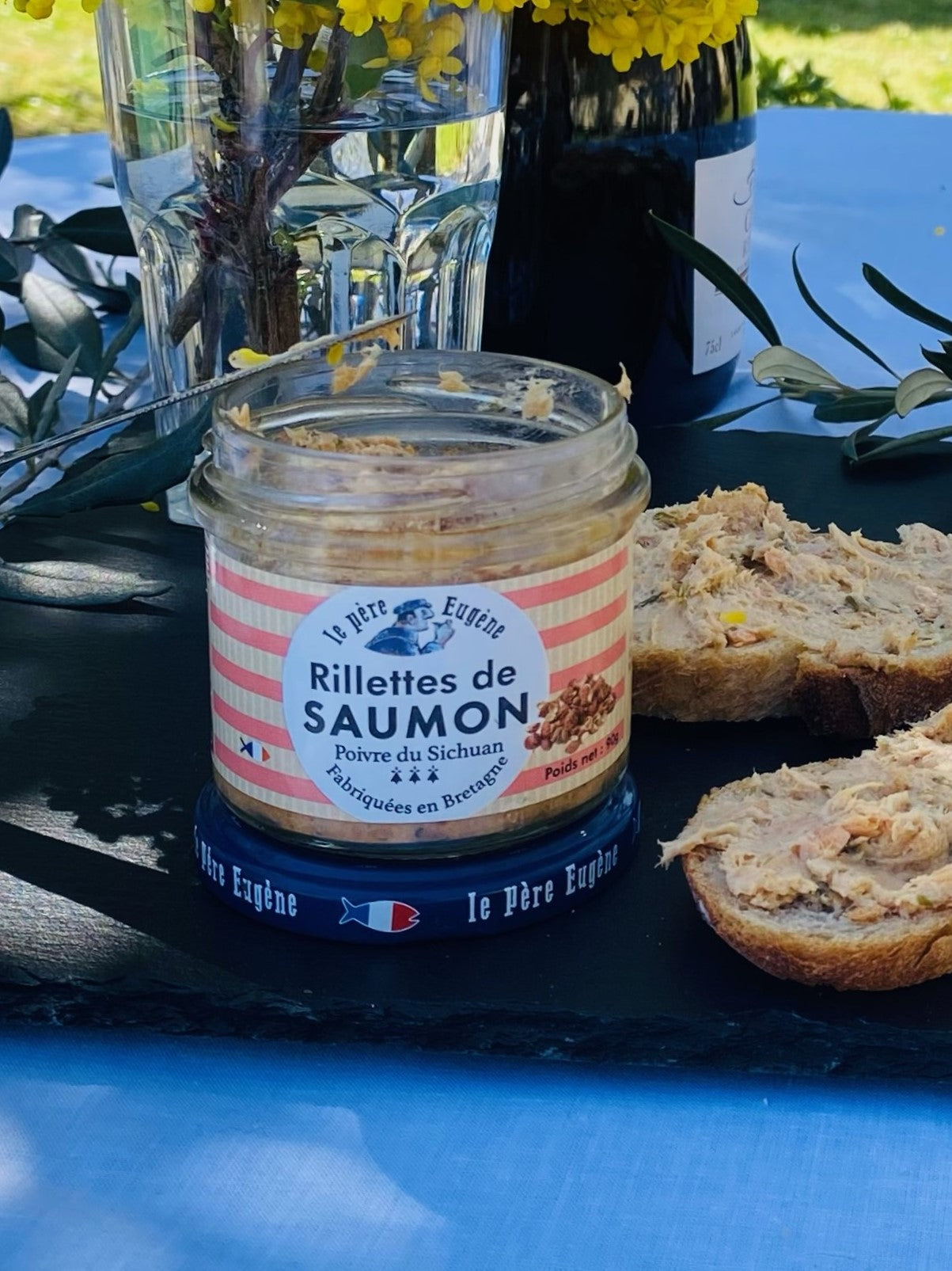 Rillettes de saumon Poivre du Sichuan