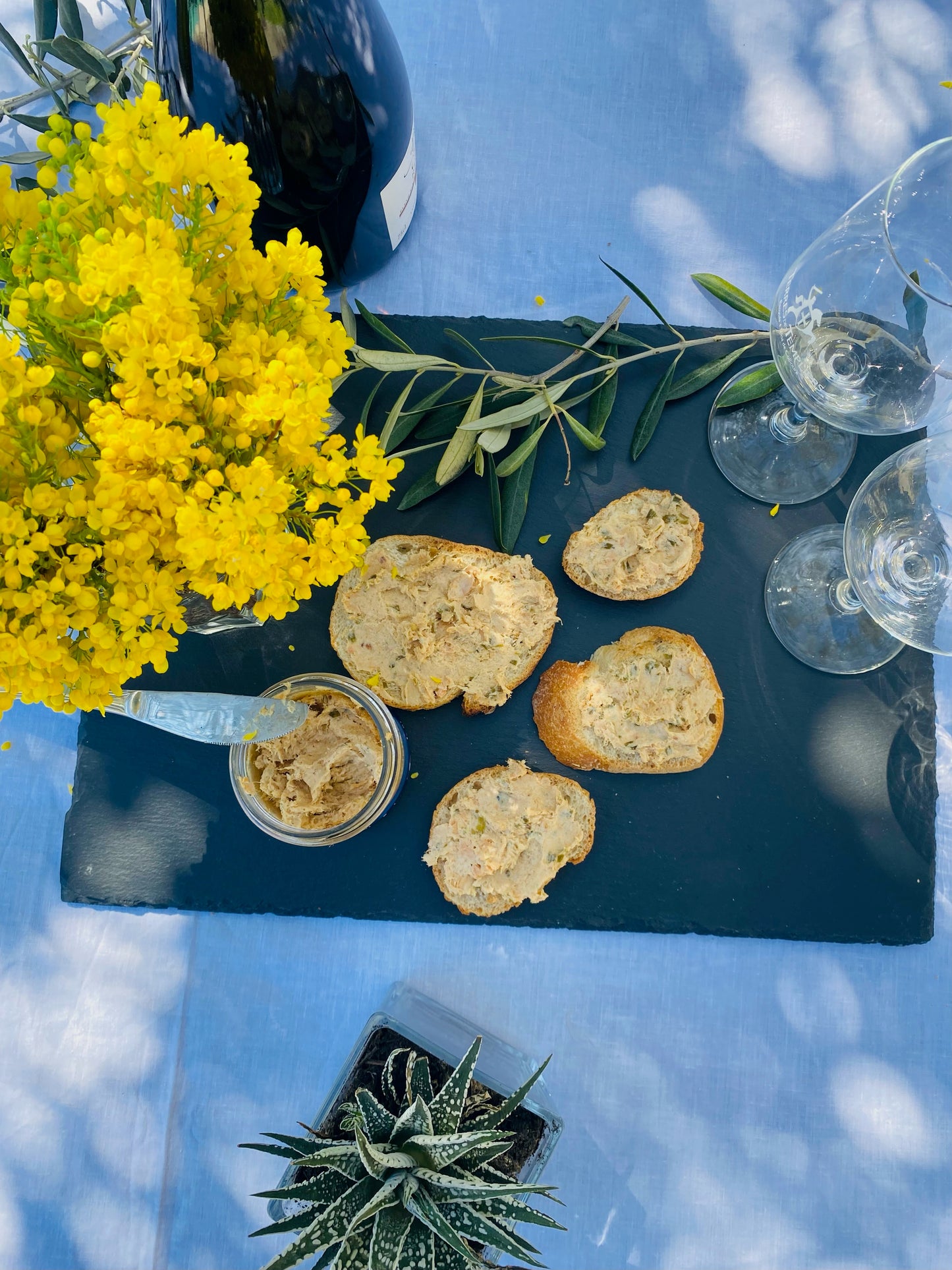 Lachs-Rillettes mit Szechuanpfeffer